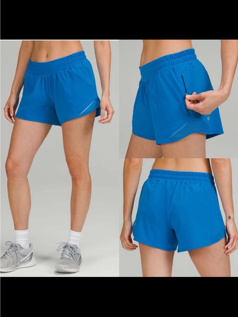 Lululemon Hotty Hot Low-Rise Lined Short 4" Poolside Size 6